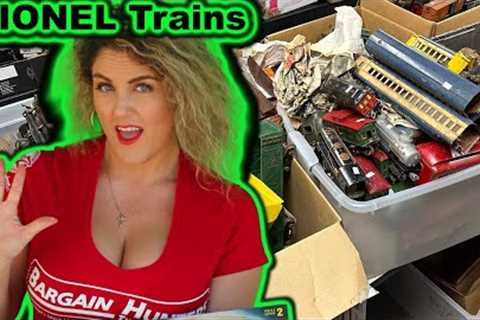 Storage Wars Model Train Collection Lionel Abandoned Auction