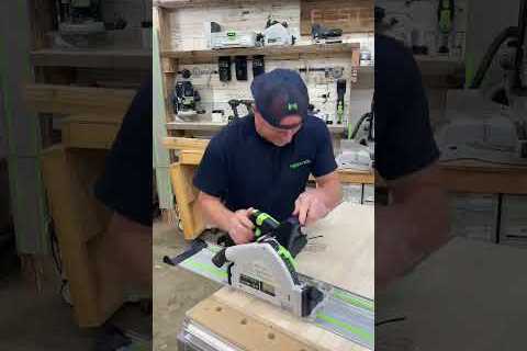 Anti kick back #festool #woodwork #wood #woodworking #maker #tools #tracksaw #tool