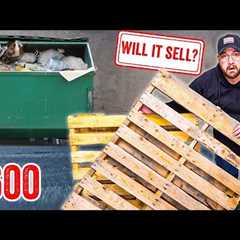 I TESTED ‘Turning A FREE Pallet Into A $600 Table’