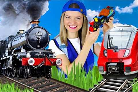 Trains for Kids | Steam Train, Electric Train and Toy Train | Speedie DiDi Trains for Toddlers