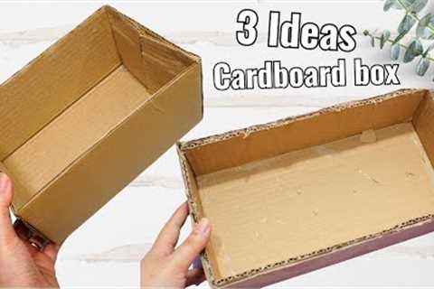 3 Awesome Cardboard Box Projects! DIY Cardboard Box