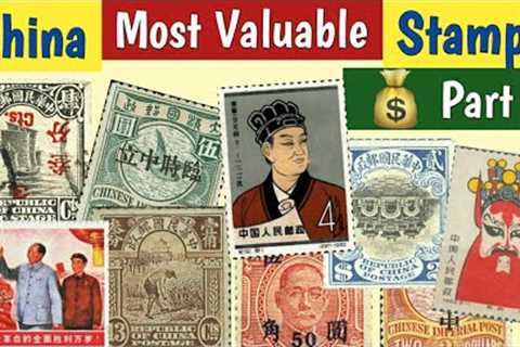 Most Expensive Stamps Of CHINA - Part 1 | Chinese Rare Stamps Worth Money