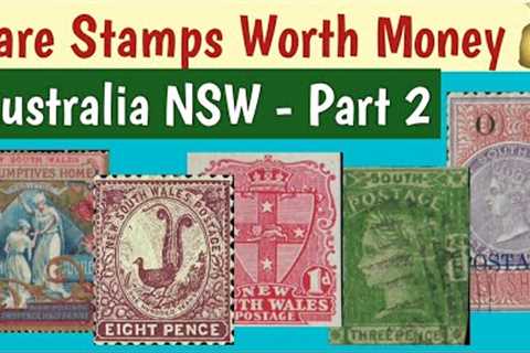 Most Expensive Stamps Of Australia - Part 2 | Rare Australian NSW Stamps Worth Money