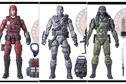 G.I. Joe Classified Firefly Nunchuck and Crimson Viper Images