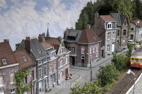 HO Scale Model Train Layout of Belgium in Museum Quality - Diorama Doublenghien by Alan Jockmans