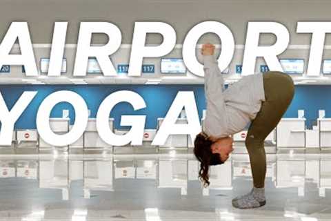 Airport Yoga | 13 Minute Travel Yoga Practice