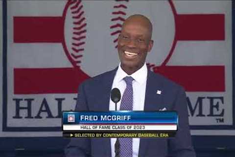 Fred McGriff, Hall of Famer