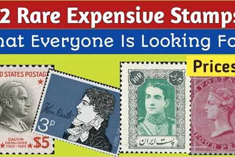 Rare Stamps Worth Money - Part 5 | 72 Valuable Postage Stamps of The World