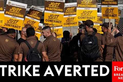 UPS And Teamsters Avert Strike With New Contract Agreement