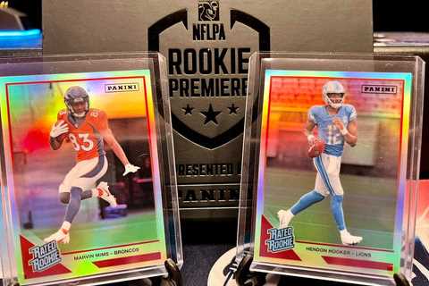 2023 Panini NFLPA Rookie Premiere Rated Rookies Debute!