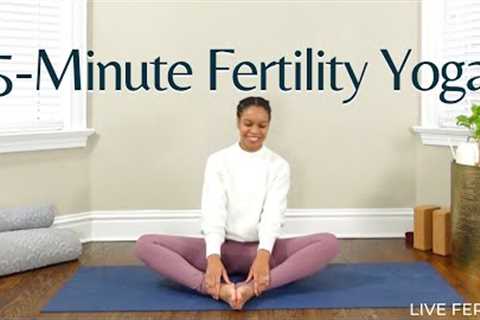 Five-Minute Fertility Yoga | Yoga for Trying to Conceive