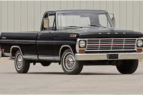 1967-1972 Ford F100 Model Years Identification Guide