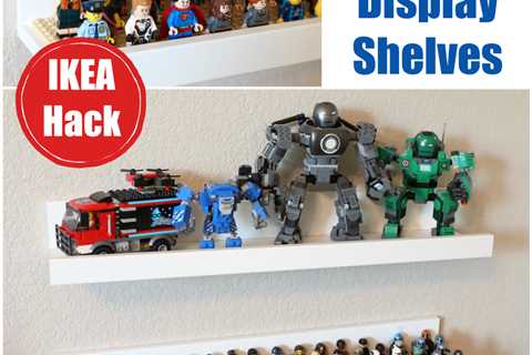 Easy LEGO Display Shelves