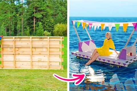 AMAZING SUMMER DIYS FOR YOUR BACKYARD