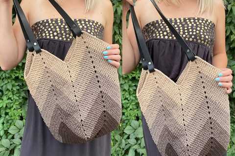 Crochet a Classy Magnolia Tote Bag – Reusable and Tres Chic!