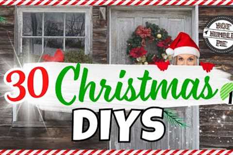 30 Gorgeous CHRISTMAS DIYS | Dollar Tree Christmas DIY | Christmas Home Decor Ideas | Hot Humble Pie