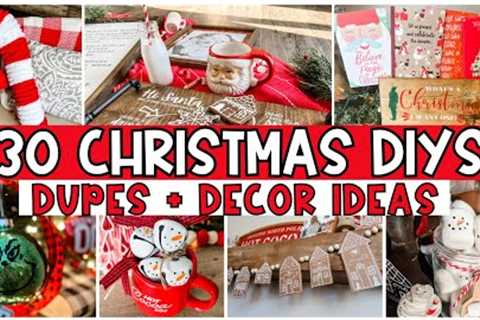 30 Christmas DIYs You''ll Want to Steal for Your Own Home! | Dollar Tree Holiday DIYs & Decor..