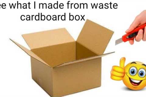 DIY- 3 Easy Awesome Cardboard Craft Ideas | Best out of waste #recycling