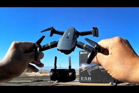 EACHINE E58 WIFI FPV With 2MP Wide Angle Camera High Hold Mode Foldable RC Drone Quadcopter RTF