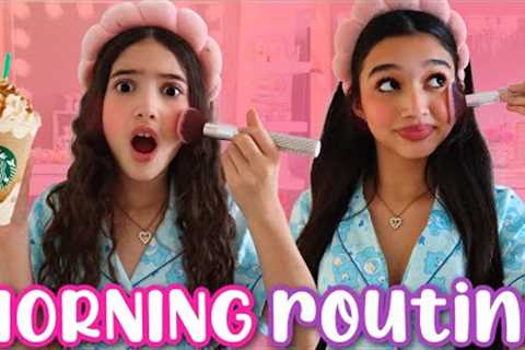 COPYING MY 15 YEAR OLD SISTER''S HIGH SCHOOL MORNING ROUTINE!