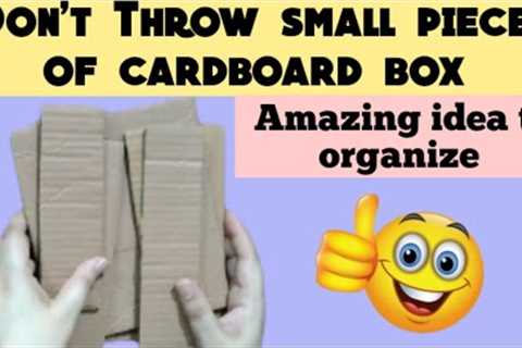 Why I Always Keep Cardboard Boxes with this  Amazing DIY Idea