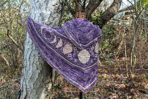 Get the Kit To Knit This Insanely Gorgeous ‘Wisdom of the Moon Shawl’ From Wull Studios