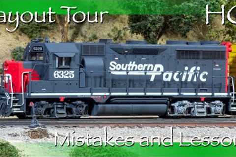 Model Train Layout Mistakes and Lessons Learned - HO Module Tour!