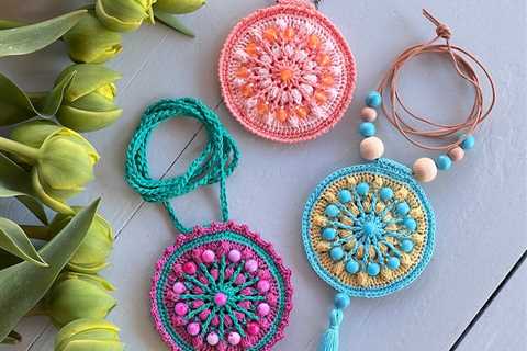 Boho Bliss: Crochet Your Own Mandala Necklace