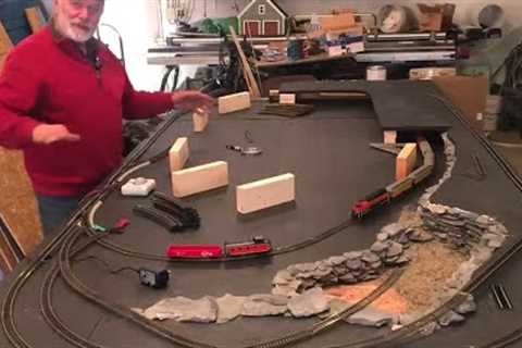 Timelapse Build...HO Train Layout 5x10...Start to Finish