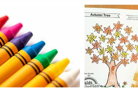 Free Fall Tree Coloring Page to Celebrate Autumn Colors!