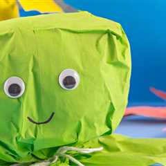 Adorable Paper Bag Octopus Craft for Kids