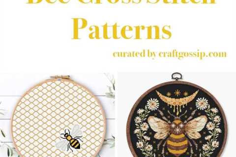 Bee Cross Stitch Patterns