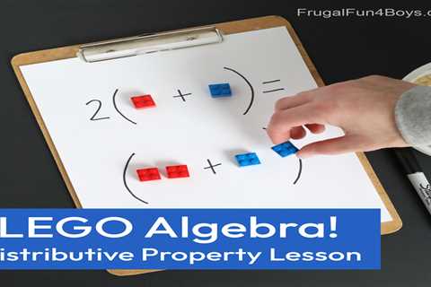 Teach the Distributive Property with LEGO Bricks!