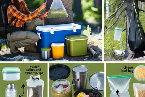 Smart Food Storage Tips for Campers & Hikers