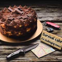 Chocolate Survival Cake: A Delicious Dessert for Challenging Situations