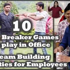 10 Office games for Corporate | Fun games for office party | Team building games for employees(2024)
