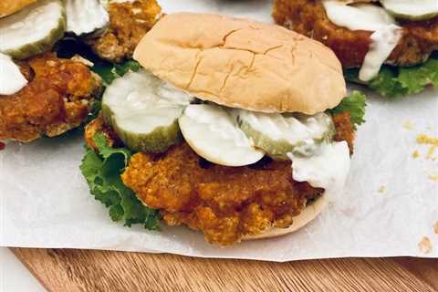 Nashville Hot Cauliflower Sandwich