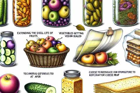 Maximizing Shelf Life: Essential Food Preservation Tips