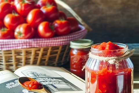 Preserve Your Harvest: Homemade Ketchup Recipe for Long-Term Storage