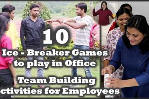 10 Office games for Corporate | Fun games for office party | Team building games for employees(2024)