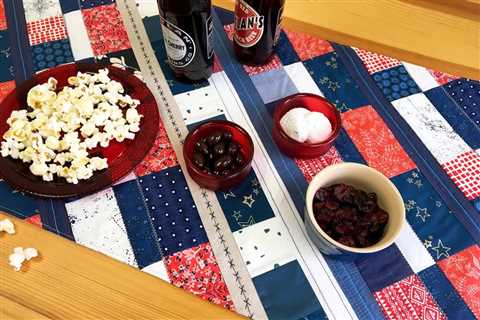 WeAllSew Tutorial: Patriotic Patchwork Table Runner