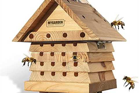 Unibos Bee Nesting Box | Wooden Beehive Hotel