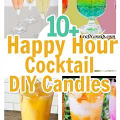 10 DIY Candles That Look Like Party Drinks