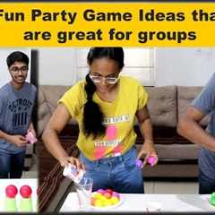 10 fun party game ideas that are great for groups | indoor games for party | games for party