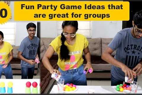 10 fun party game ideas that are great for groups | indoor games for party | games for party