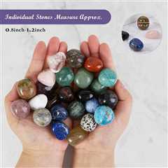 24 Pcs Tumbled Gemstones: A Curative Review